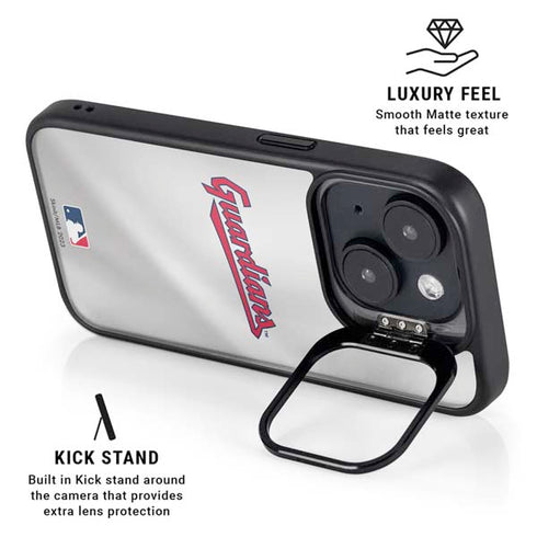 MLB Cleveland Guardians Home Jersey iPhone 15 Kickstand Case
