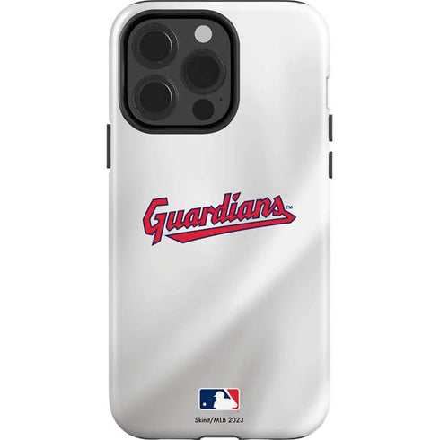 MLB Cleveland Guardians Home Jersey iPhone 15 Pro Impact Case