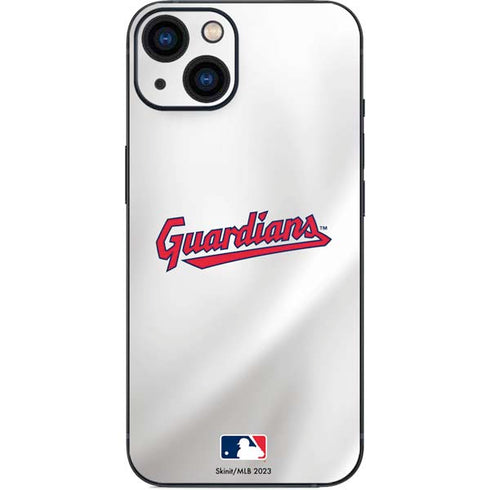 MLB Cleveland Guardians Home Jersey iPhone 15 Skin