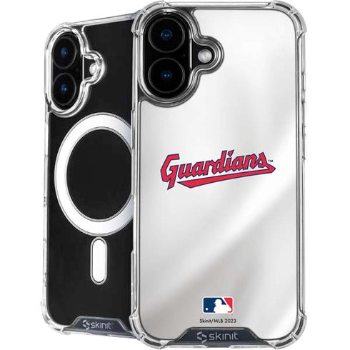 MLB Cleveland Guardians Home Jersey iPhone 16 MagSafe Case