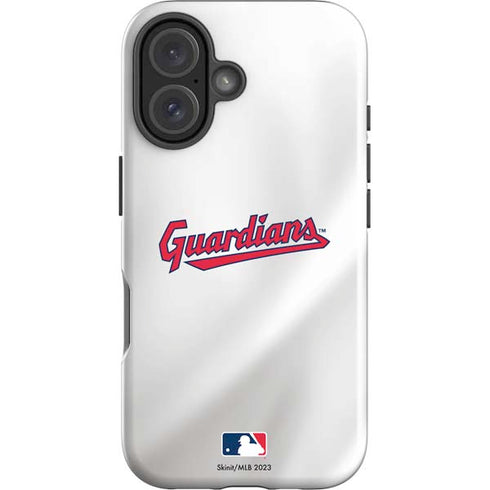 MLB Cleveland Guardians Home Jersey iPhone 16 Plus Impact Case