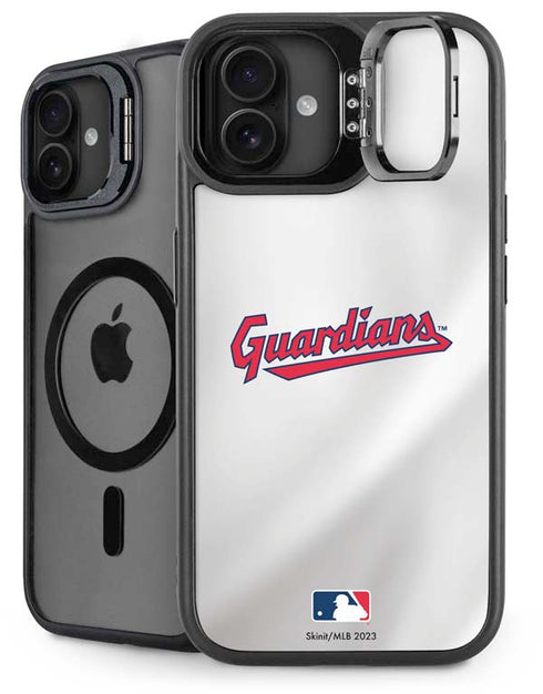 MLB Cleveland Guardians Home Jersey iPhone 16 Plus Kickstand Case