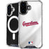 MLB Cleveland Guardians Home Jersey iPhone 16 Plus MagSafe Case