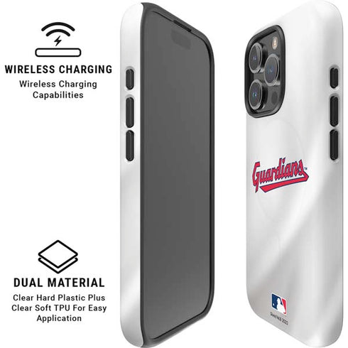 MLB Cleveland Guardians Home Jersey iPhone 16 Pro Magsafe Impact Case