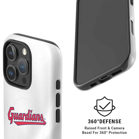 MLB Cleveland Guardians Home Jersey iPhone 16 Pro Max Magsafe Impact Case