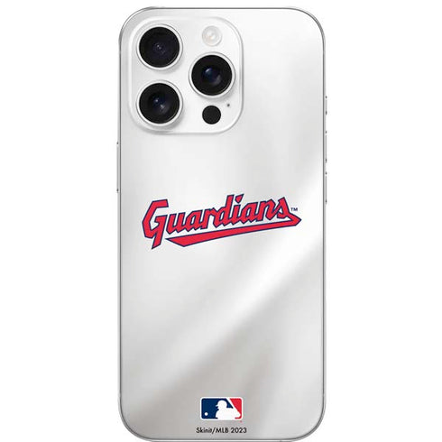 MLB Cleveland Guardians Home Jersey iPhone 16 Pro Skin