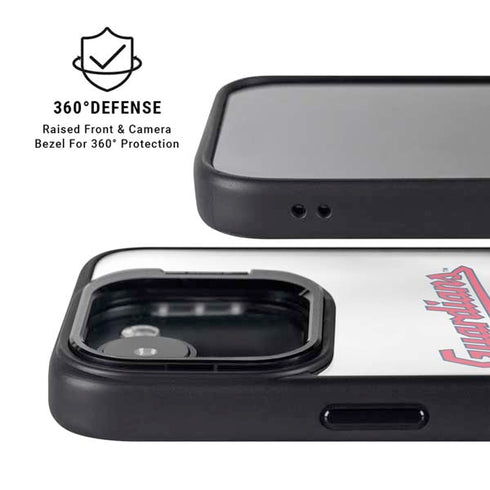 MLB Cleveland Guardians Home Jersey iPhone 16e Kickstand Case