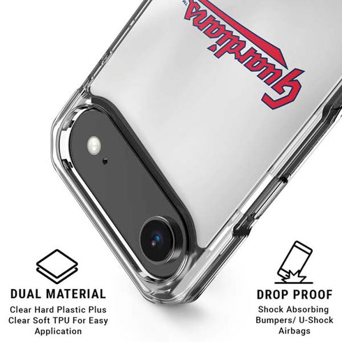 MLB Cleveland Guardians Home Jersey iPhone 17 Air Clear Case