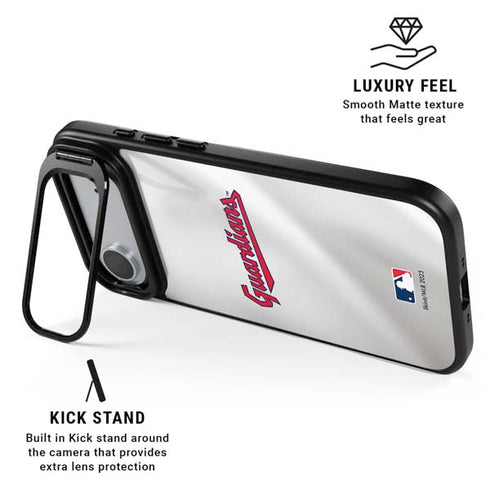 MLB Cleveland Guardians Home Jersey iPhone 17 Air Kickstand Case