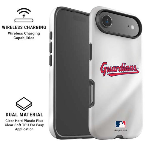 MLB Cleveland Guardians Home Jersey iPhone 17 Air Magsafe Impact Case
