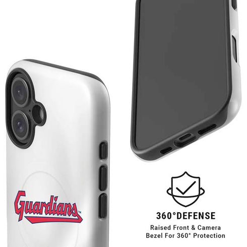 MLB Cleveland Guardians Home Jersey iPhone 17 Magsafe Impact Case