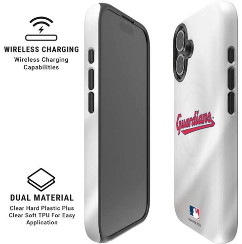 MLB Cleveland Guardians Home Jersey iPhone 17 Magsafe Impact Case