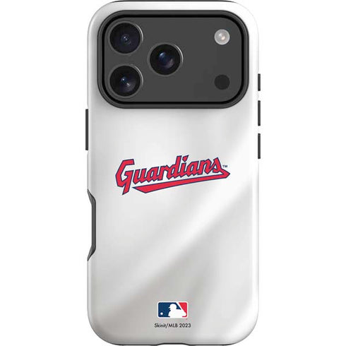MLB Cleveland Guardians Home Jersey iPhone 17 Pro Impact Case