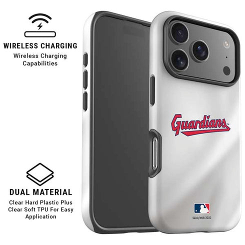 MLB Cleveland Guardians Home Jersey iPhone 17 Pro Magsafe Impact Case