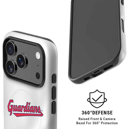 MLB Cleveland Guardians Home Jersey iPhone 17 Pro Max Magsafe Impact Case