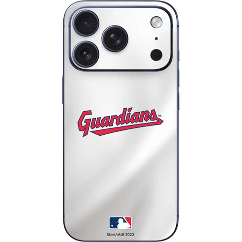MLB Cleveland Guardians Home Jersey iPhone 17 Pro Max Skin