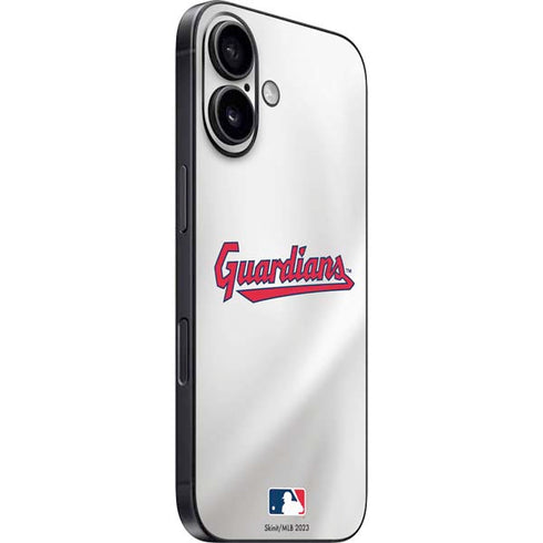 MLB Cleveland Guardians Home Jersey iPhone 17 Skin