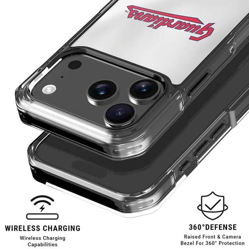 MLB Cleveland Guardians Home Jersey iPhone 18 Pro Clear Case