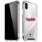 MLB Cleveland Guardians Home Jersey iPhone X/XS Clear Case