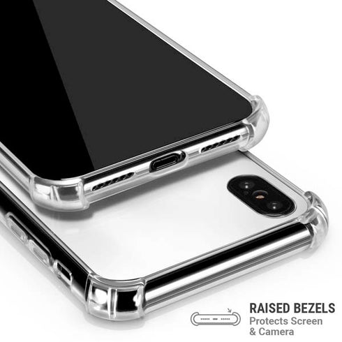 MLB Cleveland Guardians Home Jersey iPhone X/XS Clear Case