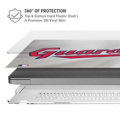 MLB Cleveland Guardians Home Jersey MacBook Pro 14in (2021-24) Case plus Skin
