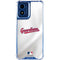 MLB Cleveland Guardians Home Jersey Moto G Play 4G (2024) Clear Case