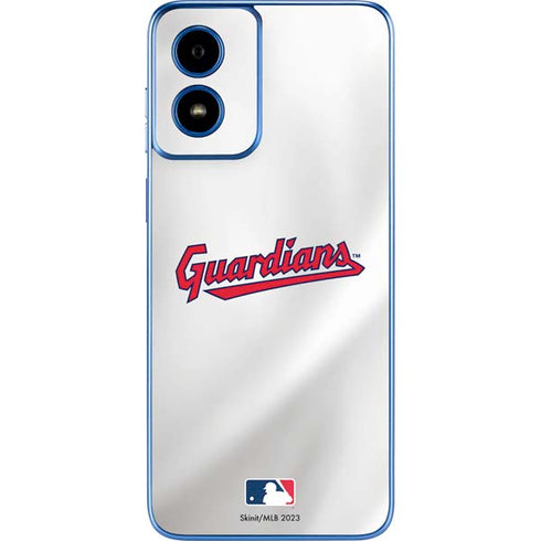 MLB Cleveland Guardians Home Jersey Moto G Play 4G (2024) Skin