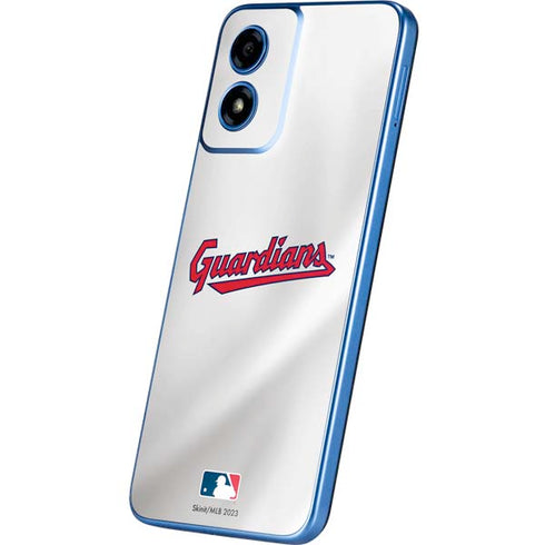 MLB Cleveland Guardians Home Jersey Moto G Play 4G (2024) Skin