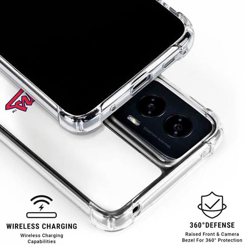 MLB Cleveland Guardians Home Jersey Moto G Power 5G (2024) Clear Case