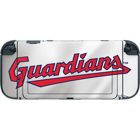 MLB Cleveland Guardians Home Jersey Nintendo Switch 2 (2025) with Joy-Con Skin