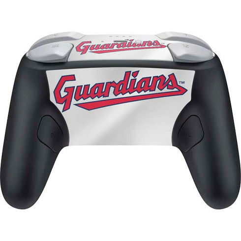 MLB Cleveland Guardians Home Jersey Nintendo Switch 2 (2025) Pro Controller Skin
