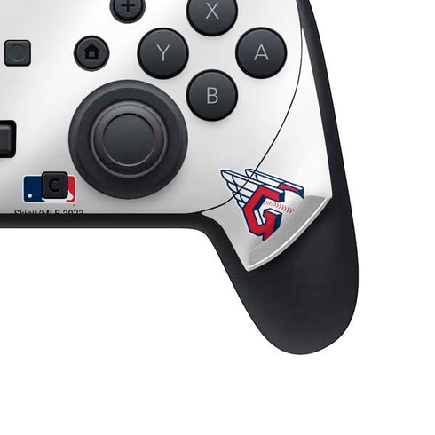 MLB Cleveland Guardians Home Jersey Nintendo Switch 2 (2025) Pro Controller Skin