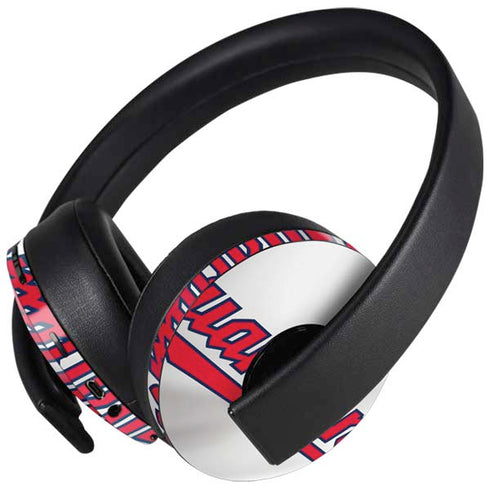 MLB Cleveland Guardians Home Jersey PlayStation 4 Gold Wireless Headset Skin