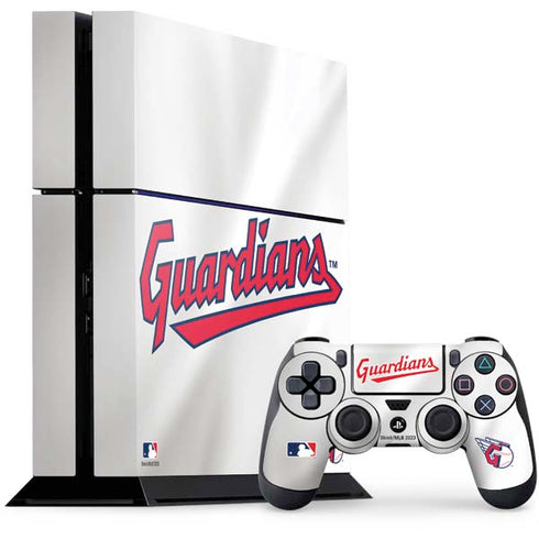 MLB Cleveland Guardians Home Jersey PlayStation PS4 Skins