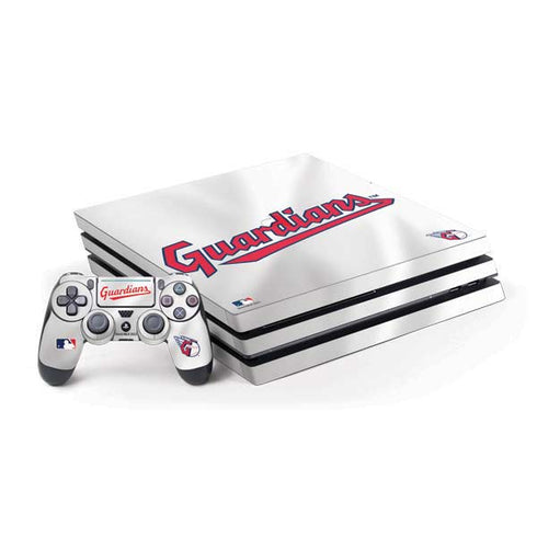 MLB Cleveland Guardians Home Jersey PlayStation PS4 Skins