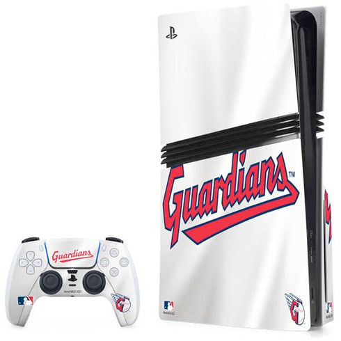 MLB Cleveland Guardians Home Jersey PlayStation PS5 Skins