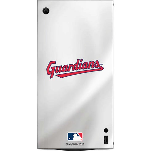 MLB Cleveland Guardians Home Jersey XBox Series X Digital Edition Console Skin
