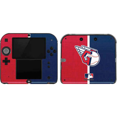 MLB Cleveland Guardians Split Nintendo Skins