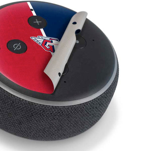MLB Cleveland Guardians Split Amazon Echo Dot Skin