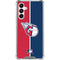 MLB Cleveland Guardians Split Galaxy A16 5G Clear Case