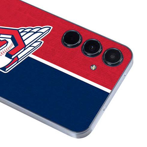 MLB Cleveland Guardians Split Galaxy A35 5G Skin