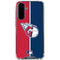 MLB Cleveland Guardians Split Galaxy A36 5G Clear Case
