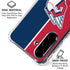 MLB Cleveland Guardians Split Galaxy A36 5G Clear Case