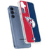 MLB Cleveland Guardians Split Galaxy A55 5G Clear Case
