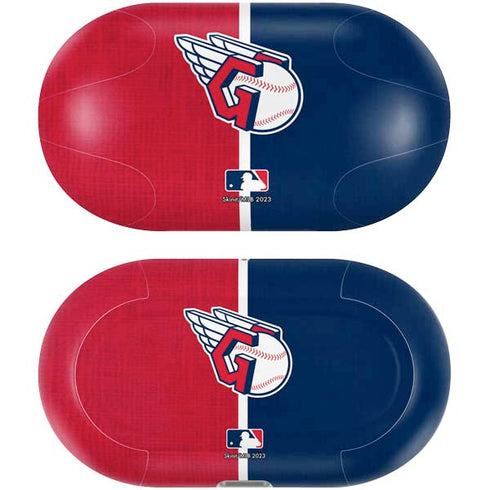 MLB Cleveland Guardians Split Galaxy Buds Plus Skin