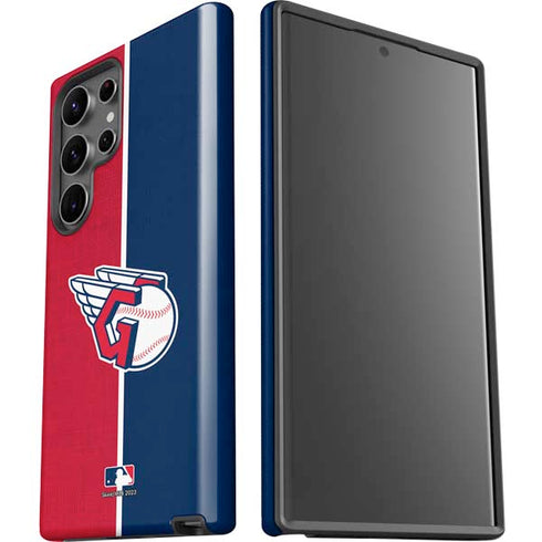 MLB Cleveland Guardians Split Galaxy S23 Ultra Pro Case