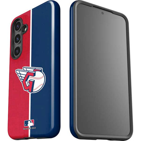 MLB Cleveland Guardians Split Galaxy S25 Impact Case