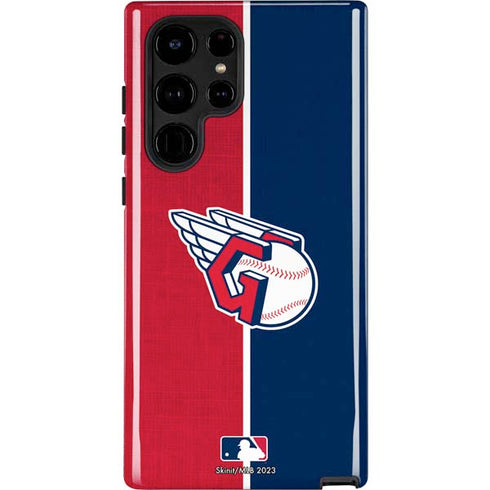 MLB Cleveland Guardians Split Galaxy Cases