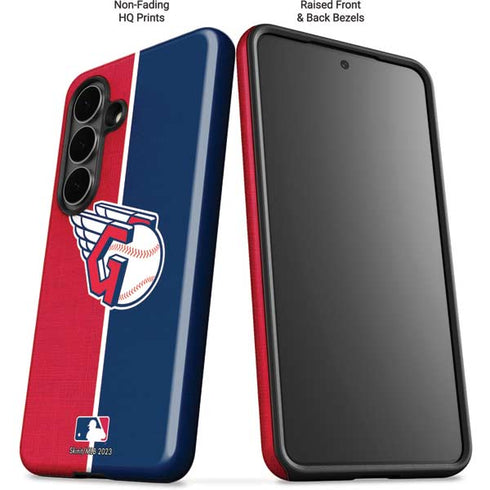 MLB Cleveland Guardians Split Galaxy S26 Impact Case