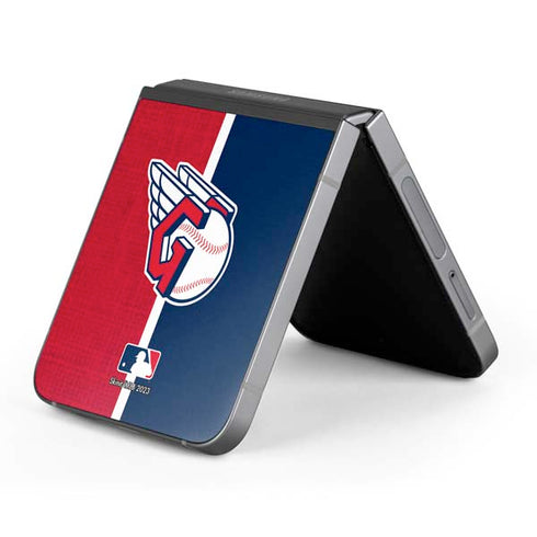 MLB Cleveland Guardians Split Galaxy Z Flip6 Skin